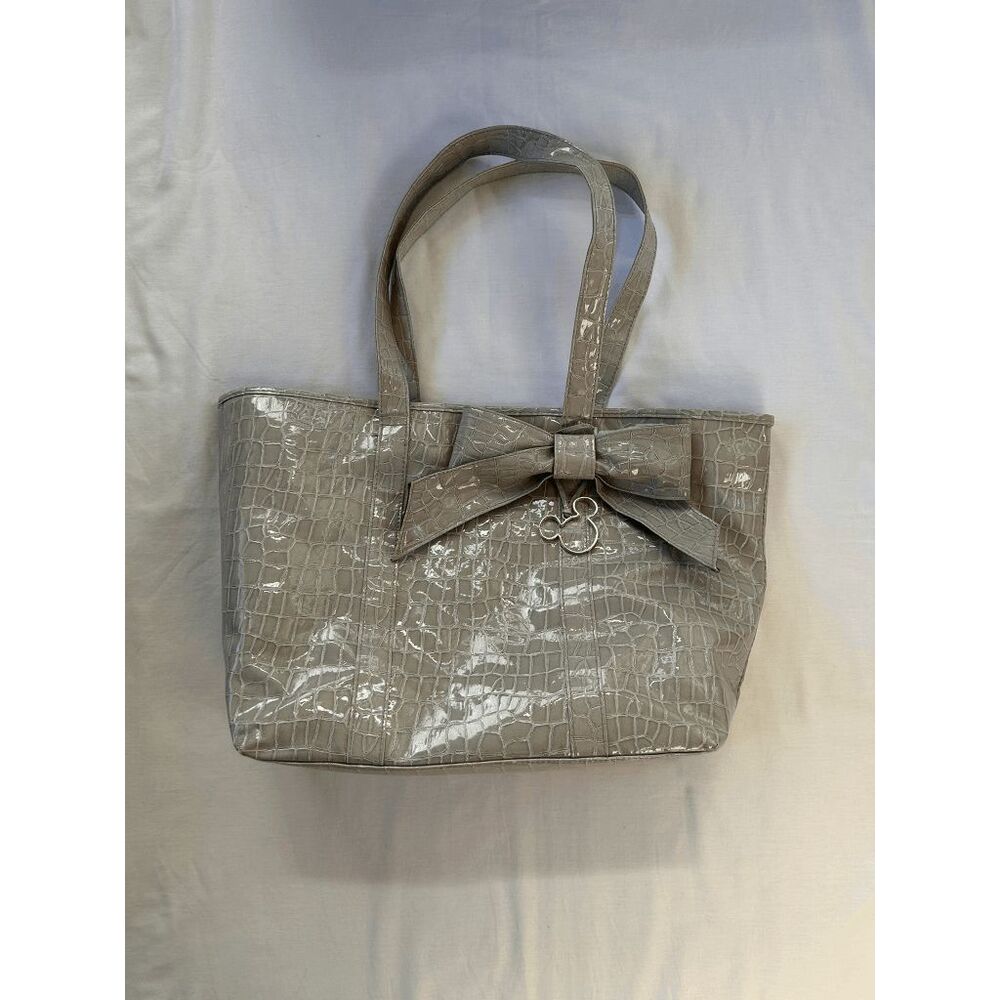 Walt Disney World Disneyland Resort Large Gray Tote Bag, Mickey Mouse